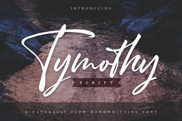 Tymothy Font Poster 1