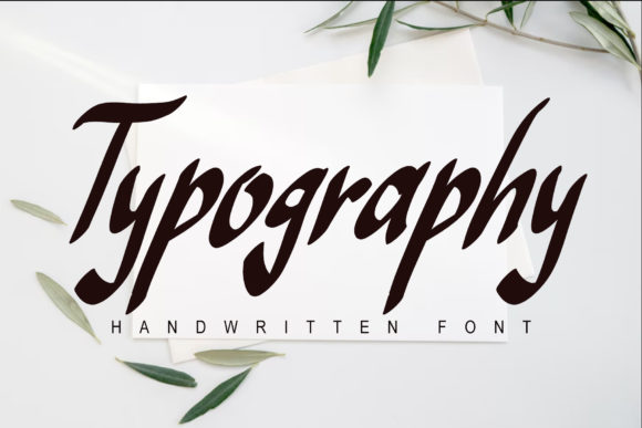 Typography Font Poster 1