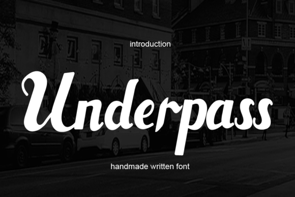 Underpass Font Poster 1