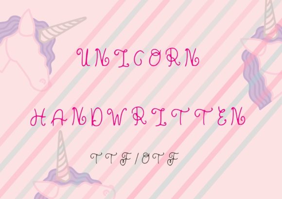 Unicorn Font