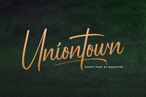 Uniontown Font