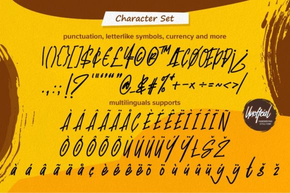 Unofficial Font Poster 4