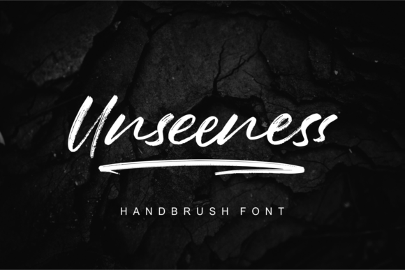 Unseeness Handbrush Font