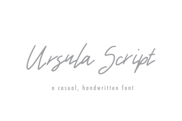 Ursula Script Font