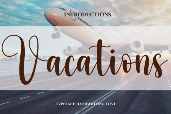 Vacations Font Poster 1