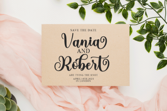 Valentina Holiday Script Font Poster 3