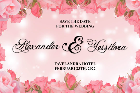 Valentine Font Poster 2
