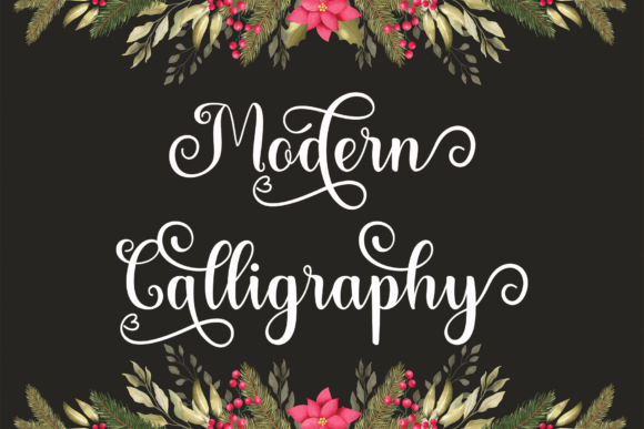 Valentine Font Poster 3