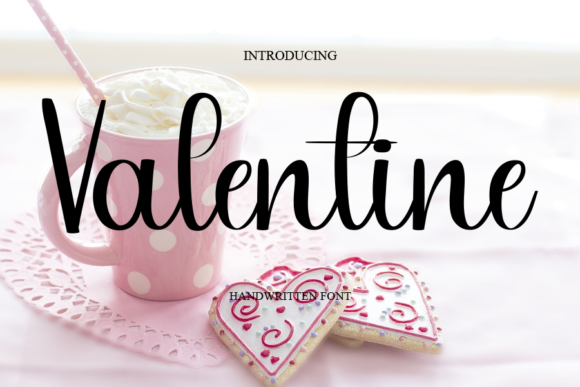 Valentine Font Valentine Font Poster 1
