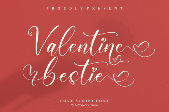 Valentine Bestie Font Poster 1