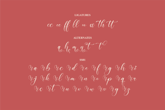 Valentine Bestie Font Poster 14