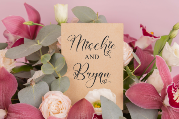 Valentine Bestie Font Poster 7