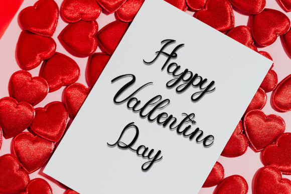 Valentine Chocolate Font Poster 3