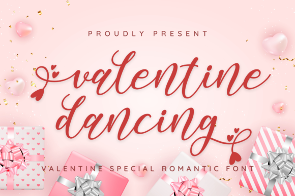 Valentine Dancing Font