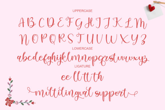 Valentine Dancing Font Poster 8