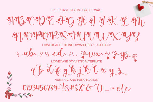 Valentine Dancing Font Poster 9