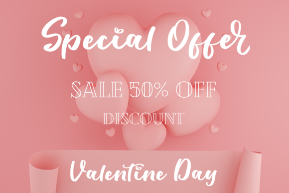 Valentine Days Font Poster 2