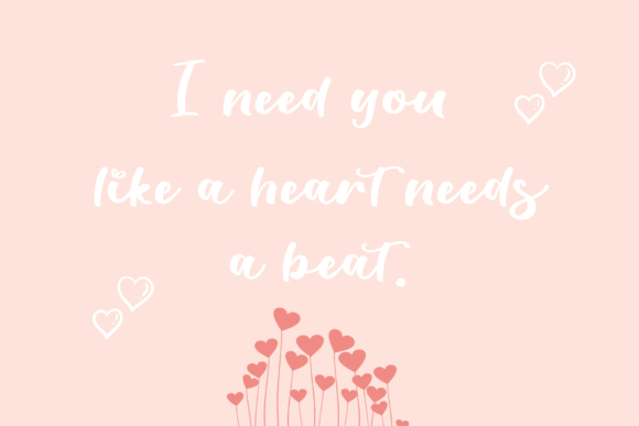 Valentine Days Font Poster 6