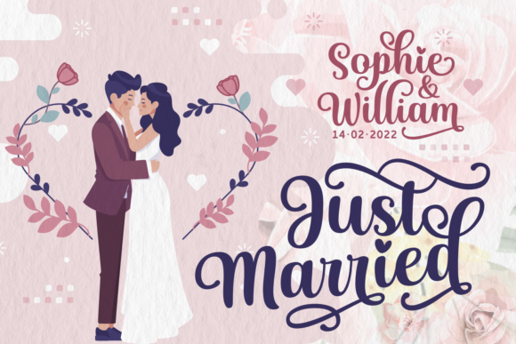 Valentine in Faith Font Poster 3