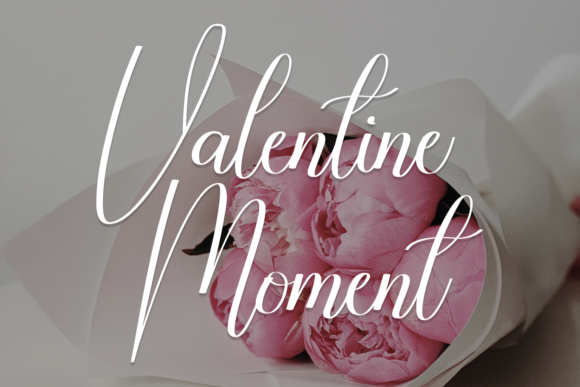 Valentine Moment Font Poster 1