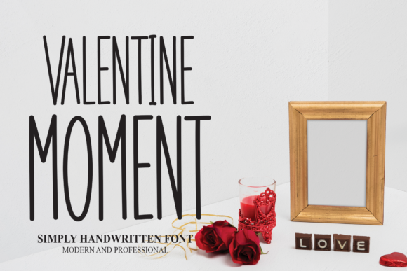 Valentine Moment Font Poster 1