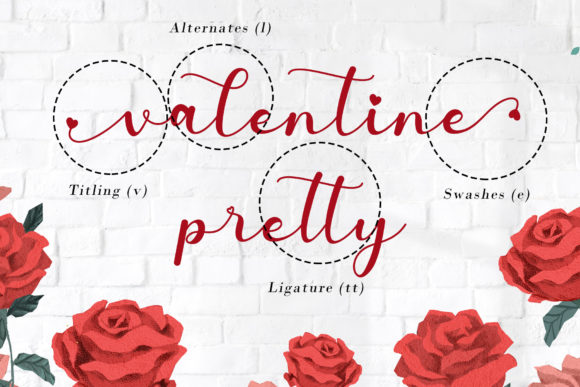 Valentine Surprise Font Poster 8