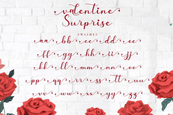 Valentine Surprise Font Poster 10