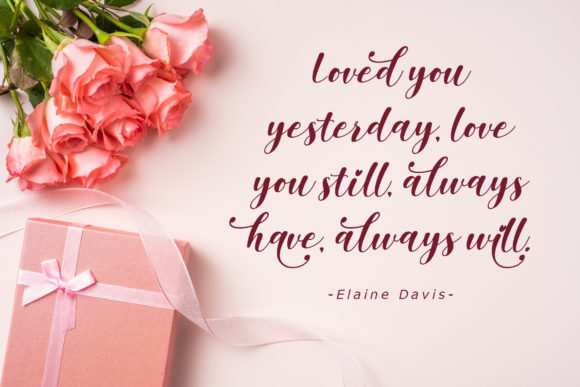 Valentine Taste Font Poster 2