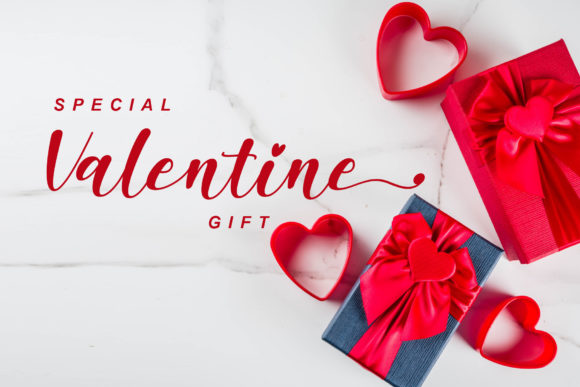 Valentine Taste Font Poster 5