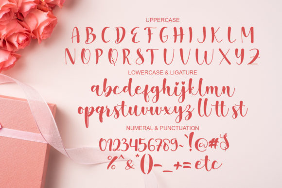 Valentine Taste Font Poster 6