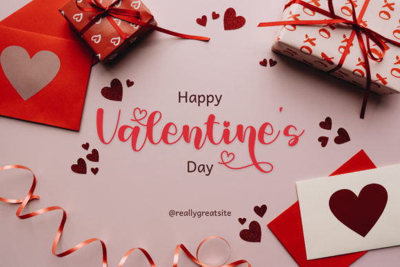 Valentine Vanilla Font Poster 8