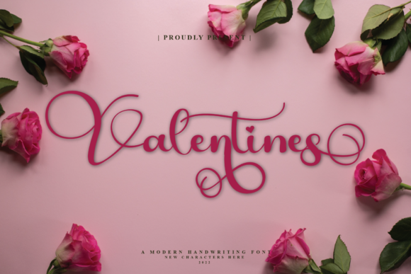 Valentines Font Valentines Font Poster 1