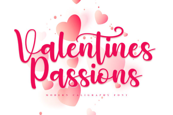 Valentines Passions Font