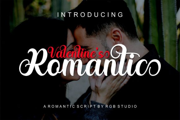 Valentines Romantic Font