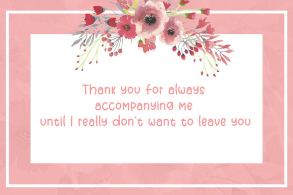 Valentinos Font Poster 4