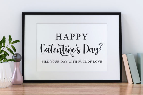 Valentisa Font Poster 3