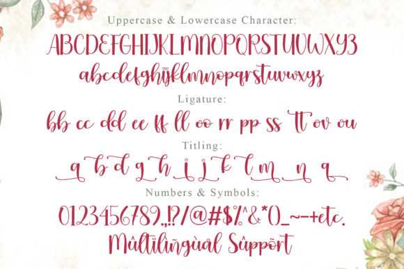 Valentisa Font Poster 7