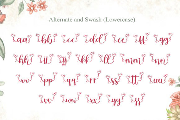 Valentisa Font Poster 8