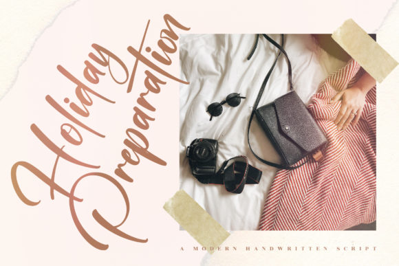 Valenttino Font Poster 3