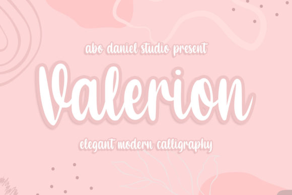 Valerion Font Poster 1