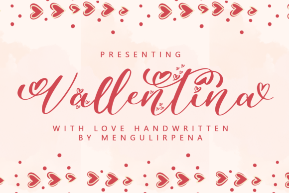 Vallentina Font Poster 1