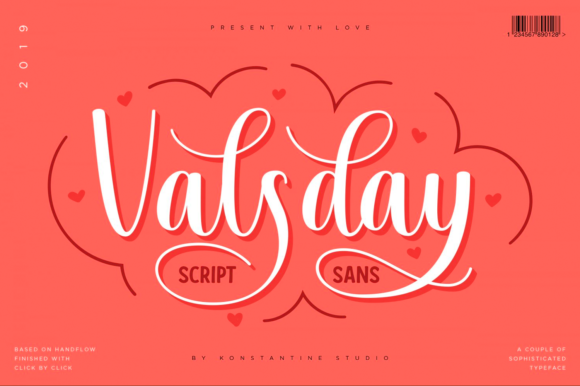 Valsday Font Poster 1