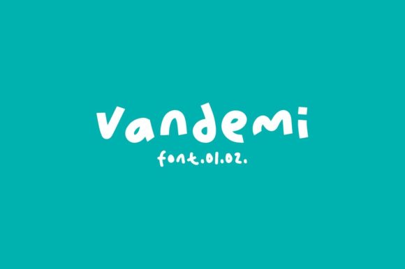 Vandemi Font Poster 1