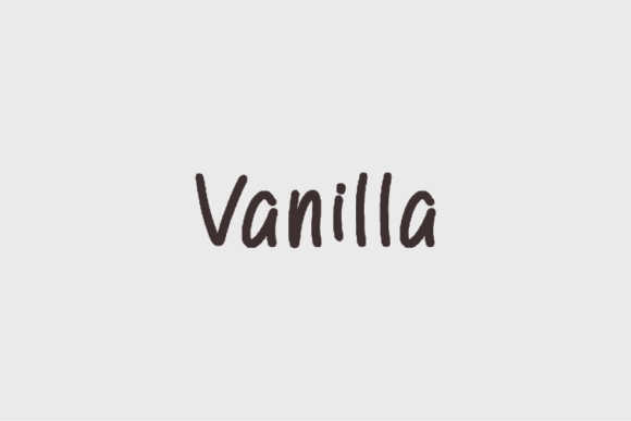 Vanilla Font