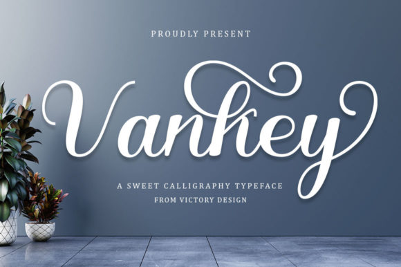 Vankey Font Poster 1