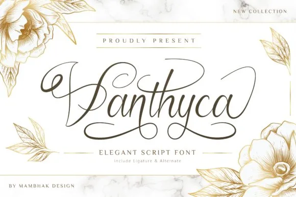 Vanthyca Font Vanthyca Font Poster 1