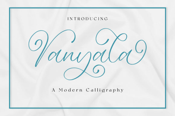 Vanyala Font Poster 1