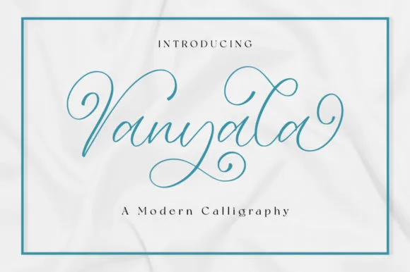 Vanyala Font Vanyala Font Poster 1