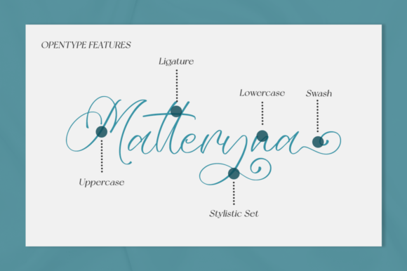 Vanyala Font Poster 8