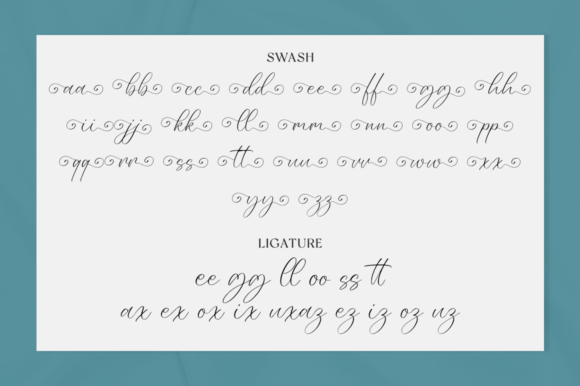 Vanyala Font Poster 10
